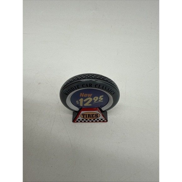 Hallmark Kiddie Car Corner Collection Sidewalk Sales Signs Original Box - Picture 8 of 14